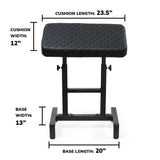 CAM Adjustable XXL Arm Rest - Diamond Stitch - Premium 3" High Density Padding