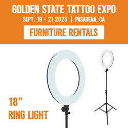 Ring Light Rental for Golden State Tattoo Expo 2025