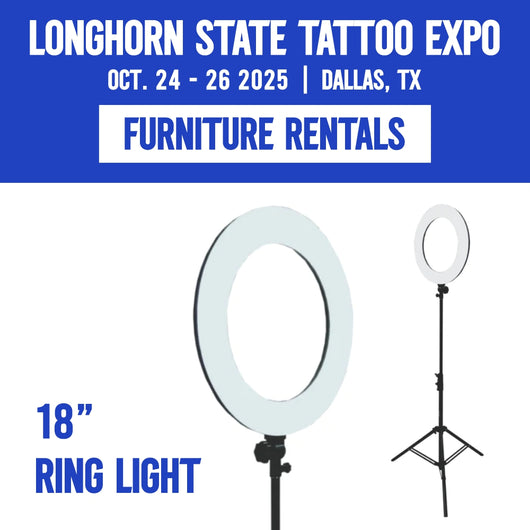 Ring Light Rental for Longhorn State Tattoo Expo 2025