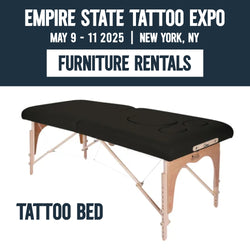 Tattoo Bed Rental for Empire State Tattoo Expo 2025