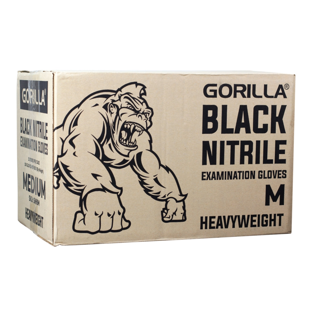 Black Disposable Gorilla Latex Gloves For Sale