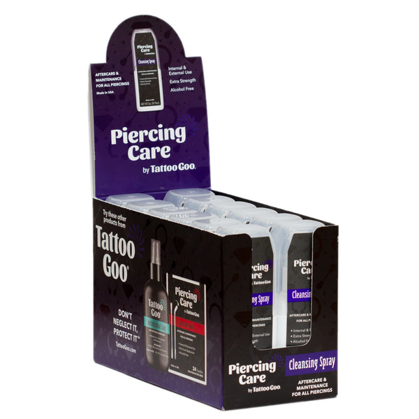 Piercing Care Cleansing Spray by Tattoo Goo (12/Case)