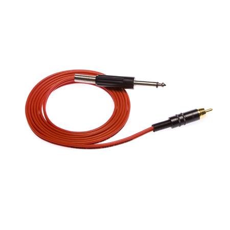 ConnectorCord RCA 1/4'' Mono Plug 6' Red-CAM SUPPLY INC. - SUPERSTORE (USA)